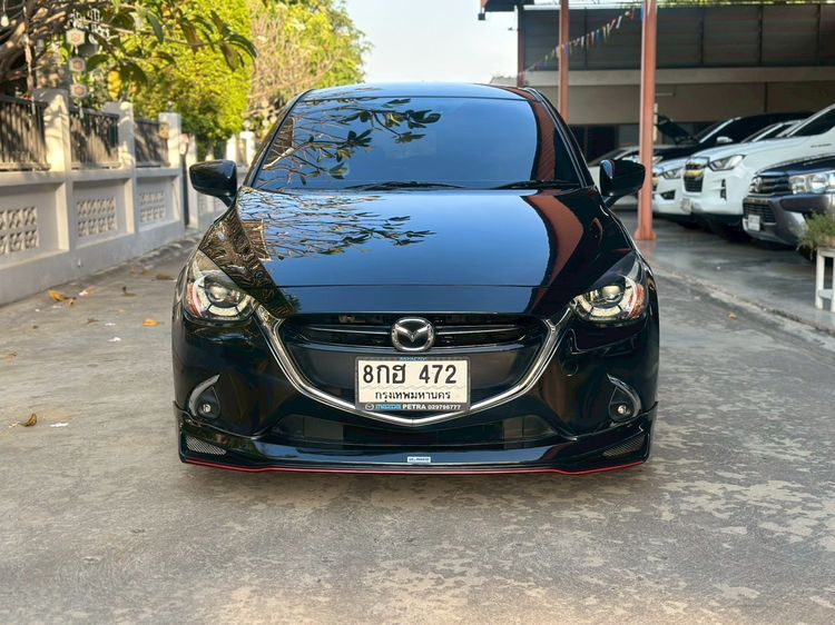 Mazda Mazda 2 2019 1.3 High Connect Sedan เบนซิน ไม่ติดแก๊ส เกียร์อัตโนมัติ ดำ รูปที่ 2