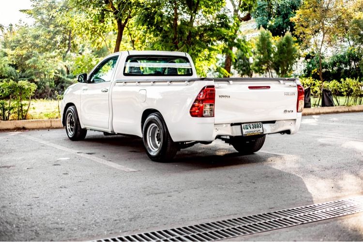 Toyota Hilux Revo 2018 2.7 J Plus Pickup ดีเซล ไม่ติดแก๊ส เกียร์ธรรมดา ขาว รูปที่ 4