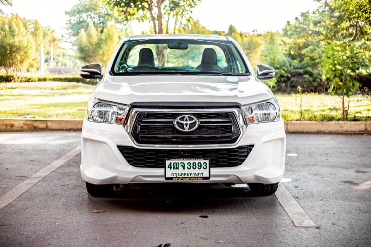 Toyota Hilux Revo 2018 2.7 J Plus Pickup ดีเซล ไม่ติดแก๊ส เกียร์ธรรมดา ขาว รูปที่ 2