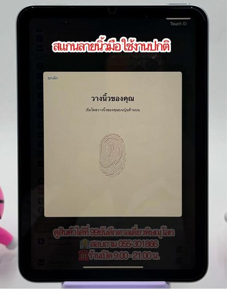 I PAD Mini 7 ความจำเครื่อง 128 GB เครื่องศูนย์ไทย รุ่น WIFI สภาพใหม่ รูปที่ 3