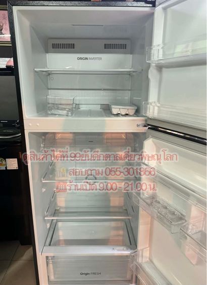 ตู้เย็น 2 ประตู ยี่ห้อ โตชิบา  ขนาด 14.5 คิว สภาพใหม่ ภายในสะอาด รูปที่ 4