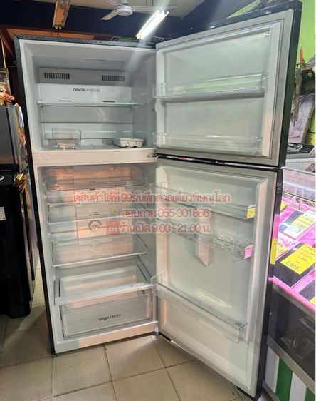 ตู้เย็น 2 ประตู ยี่ห้อ โตชิบา  ขนาด 14.5 คิว สภาพใหม่ ภายในสะอาด รูปที่ 2