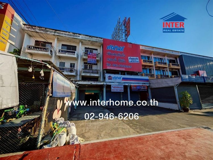 อาคารพาณิชย์ 3.5 ชั้น 51 ตร.ว. อาคารพาณิชย์ ใกล้ชัยมงคล ฮาร์ดแวร์ ถนนเพชรเกษม ถนนทางหลวง3094 นครชัยศรี นครปฐม