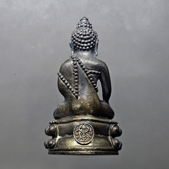 พระกริ่งคุ้มเกล้า หน้าไทย (ศิรากาศ) เนื้อเงิน หายาก พ.ศ.2522 พร้อมกล่องเดิม ผิวเดิมๆ เข้มขลัง รูปที่ 4