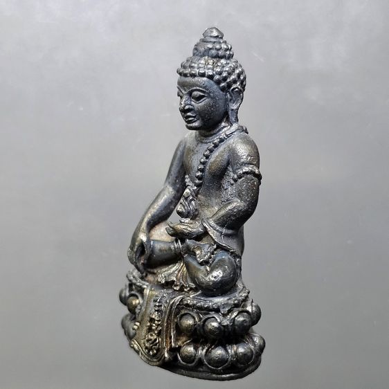 พระกริ่งคุ้มเกล้า หน้าไทย (ศิรากาศ) เนื้อเงิน หายาก พ.ศ.2522 พร้อมกล่องเดิม ผิวเดิมๆ เข้มขลัง รูปที่ 6