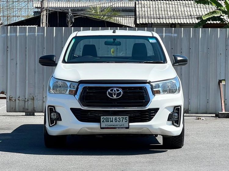 Toyota Hilux Revo 2018 2.4 J Pickup ดีเซล ไม่ติดแก๊ส เกียร์ธรรมดา ขาว รูปที่ 2