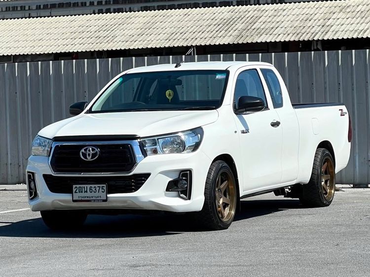 Toyota Hilux Revo 2018 2.4 J Pickup ดีเซล ไม่ติดแก๊ส เกียร์ธรรมดา ขาว รูปที่ 3