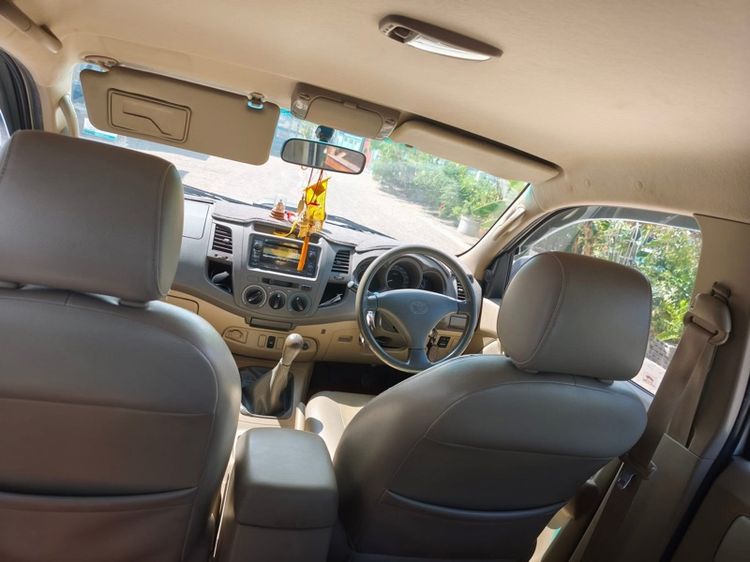 Toyota Hilux Vigo 2008 3.0 E Prerunner Pickup ดีเซล ไม่ติดแก๊ส เกียร์ธรรมดา บรอนซ์เงิน รูปที่ 2