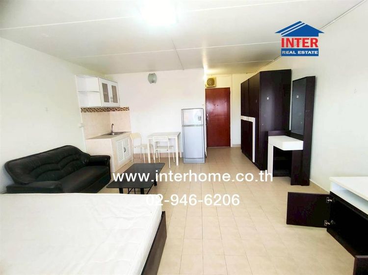 คอนโดมิเนียม 28.4 ตร.ม. ป๊อปปูล่าคอนโด เมืองทองธานี (P2) ใกล้เมืองทองธานี ถนนแจ้งวัฒนะ ถนนป๊อปปูล่า 4 ปากเกร็ด นนทบุรี รูปที่ 3