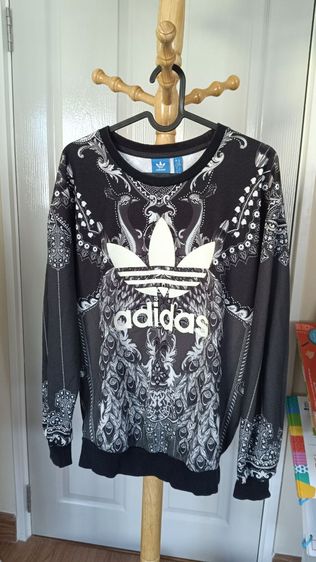 ดำ XS สเวตเชิ้ต อื่นๆ เสื้อแขนยาว Adidas ของแท้💯