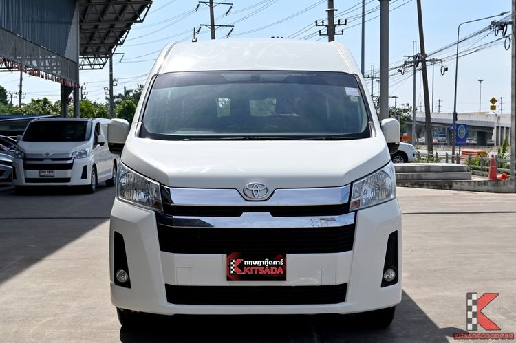 Toyota Commuter 2020 2.8 Van ดีเซล ไม่ติดแก๊ส เกียร์อัตโนมัติ ขาว รูปที่ 2