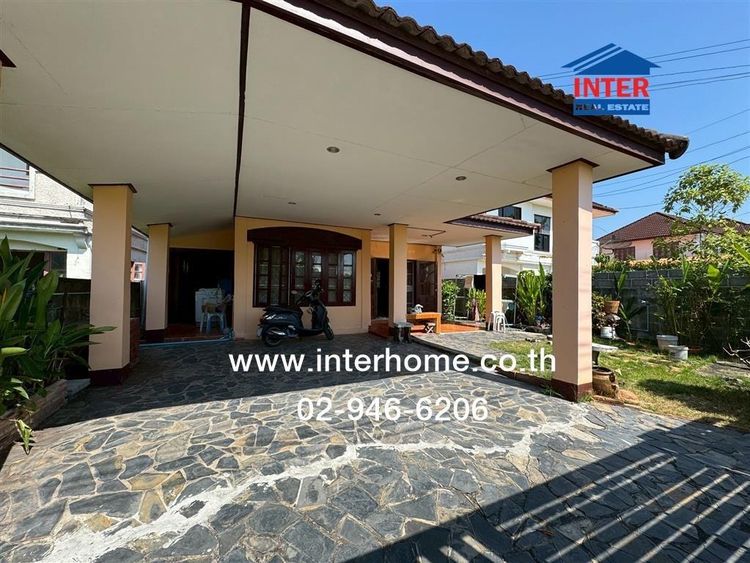 บ้านเดี่ยว 2 ชั้น 55 ตร.ว. หมู่บ้านพรธิสาร6 รังสิต-คลอง7 ใกล้ดูโฮม รังสิต ถนนรังสิต-นครนายก หนองเสือ ปทุมธานี รูปที่ 3