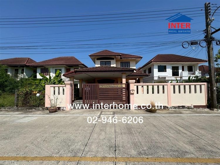 บ้านเดี่ยว 2 ชั้น 55 ตร.ว. หมู่บ้านพรธิสาร6 รังสิต-คลอง7 ใกล้ดูโฮม รังสิต ถนนรังสิต-นครนายก หนองเสือ ปทุมธานี รูปที่ 2