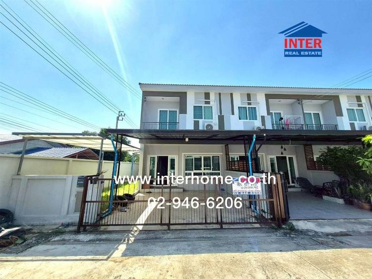 ทาวน์เฮ้าส์ 2 ชั้น 34.1 ตร.ว. หมู่บ้านซื่อตรงโคซี่ บางบัวทอง 340 ใกล้แม็คโครสาขาบางบัวทอง ถนนบางบัวทอง-สุพรรณบุรี(ถนน340) บางบัวทอง นนทบุรี