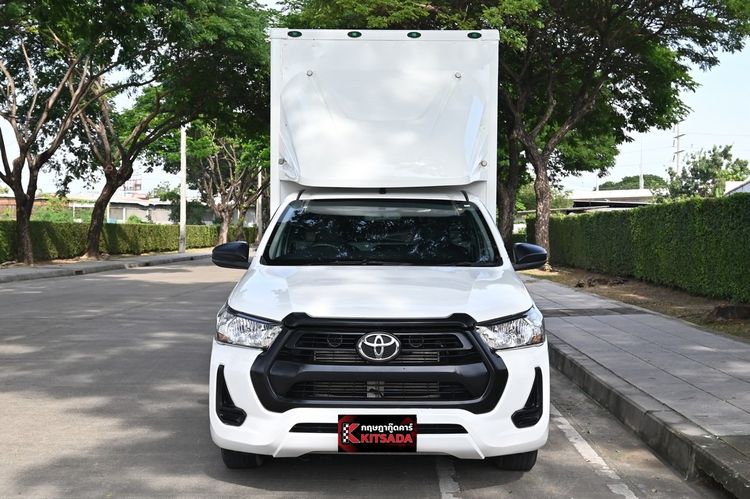 Toyota Hilux Revo 2022 2.8 ENTRY STANDARD CAB Pickup ดีเซล ไม่ติดแก๊ส เกียร์ธรรมดา ขาว รูปที่ 2