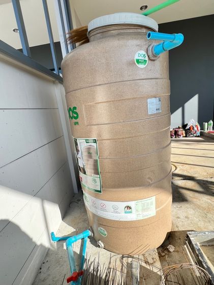 ุถังเก็บน้ำบนดิน DOS 500 ลิตร พร้อมปั๊ม