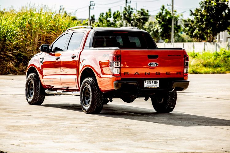 Ford Ranger 2015 2.2 Wildtrak Pickup ดีเซล เกียร์อัตโนมัติ ส้ม รูปที่ 3