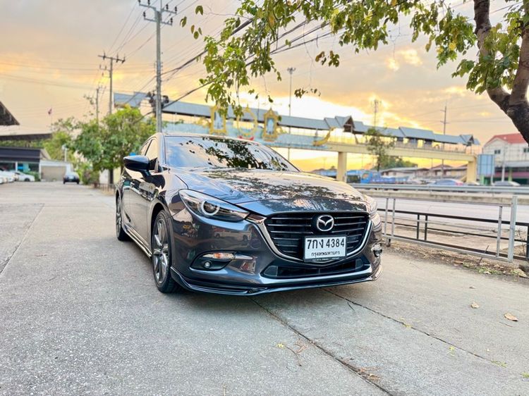 Mazda Mazda3 2018 2.0 S Sports Sedan เบนซิน ไม่ติดแก๊ส เกียร์อัตโนมัติ เทา รูปที่ 2