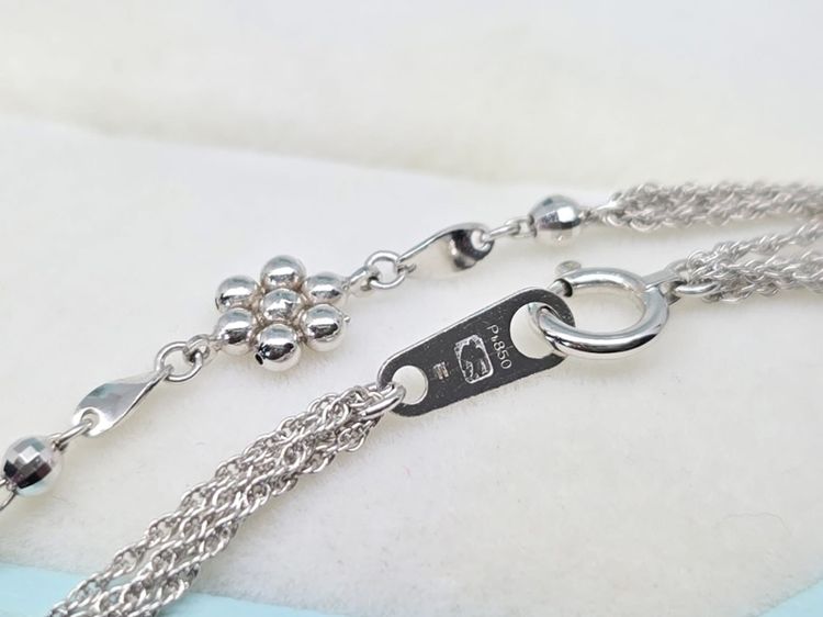 สร้อยคอ แพตตินั่ม Pt.850   รูปที่ 6