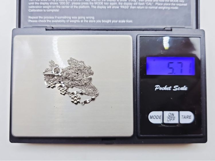 สร้อยคอ แพตตินั่ม Pt.850   รูปที่ 9