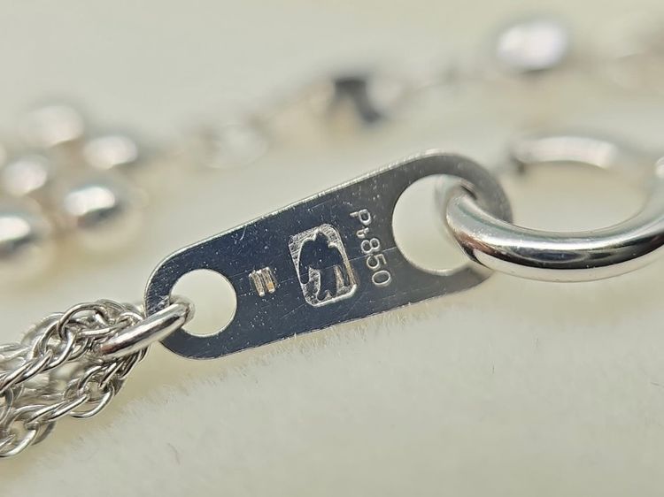 สร้อยคอ แพตตินั่ม Pt.850   รูปที่ 7