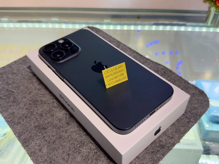 iPhone 15 Pro Max 256GB สภาพสวยมาก เครื่องไทย ครบกล่อง รูปที่ 4