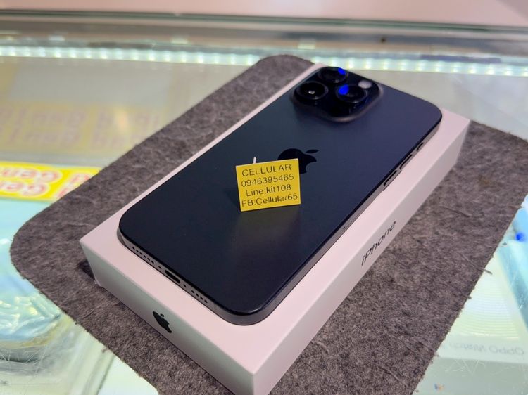 iPhone 15 Pro Max 256GB สภาพสวยมาก เครื่องไทย ครบกล่อง รูปที่ 9