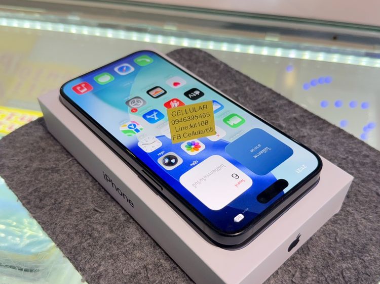 iPhone 15 Pro Max 256GB สภาพสวยมาก เครื่องไทย ครบกล่อง รูปที่ 5