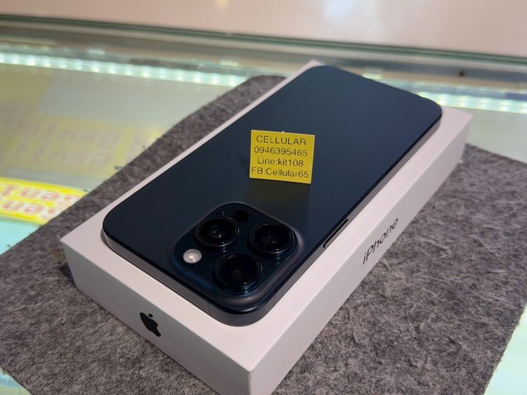 iPhone 15 Pro Max 256GB สภาพสวยมาก เครื่องไทย ครบกล่อง รูปที่ 7