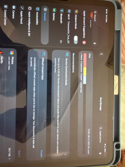 IPad Air5 (256GB) ปี 2022 สีเทา Space Gray รูปที่ 10