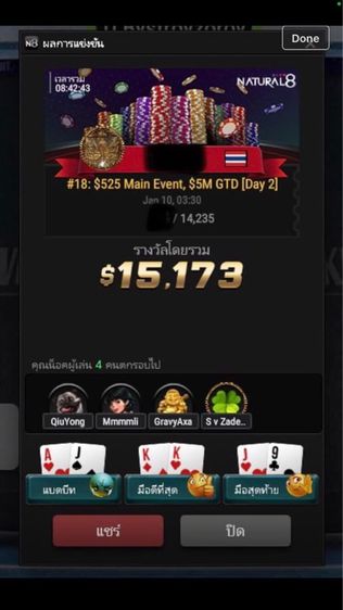 คอร์สสอนไพ่โป๊กเกอร์จาก 4 แชมป์ระดับโลกเริ่มต้น 4,900 บาท จบครบที่เดียว เรียนออนไลน์ได้ทันทีพร้อมหนังสือ จากรีวิวมากมาย รูปที่ 5