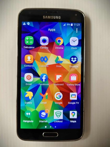 Samsung Galaxy S5 สีดำ เครื่องนอก สภาพดี  ซิมล็อค ต่อ wifi เล่นเน็ตได้ รูปที่ 2