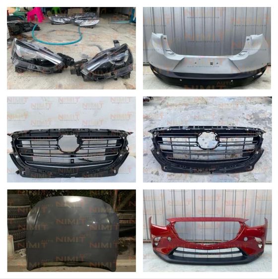 🔥 อะไหล่ Mazda CX-3 DK ของแท้ศูนย์ ราคาดี พร้อมส่งทั่วไทย ไฟหน้า ไฟท้าย กันชน ประตู ฝากระโปรง กระจกมองข้าง บอดี้พาร์ทครบ จาก NIMIT AUTO