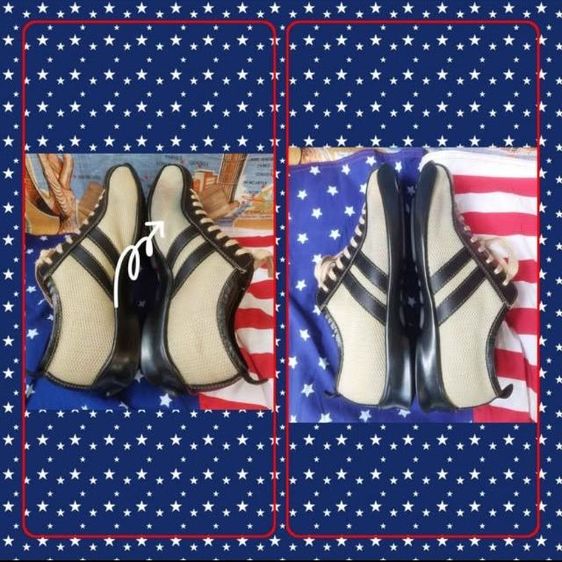 คัชชูหนังแท้ 🇮🇪Made in Italy🇮🇪size39 สภาพสวย รูปที่ 11