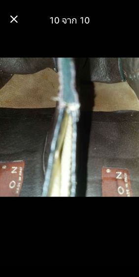 คัชชูหนังแท้ 🇮🇪Made in Italy🇮🇪size39 สภาพสวย รูปที่ 8