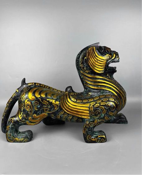 🐲ปี่เซียะ (Pixiu) ซึ่งเป็นสัตว์ในตำนานของจีน  รูปที่ 2