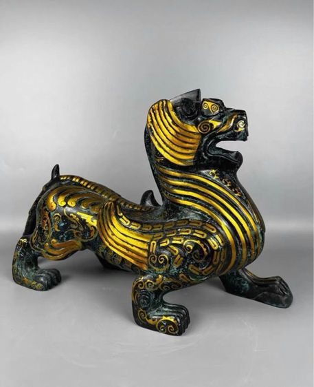 🐲ปี่เซียะ (Pixiu) ซึ่งเป็นสัตว์ในตำนานของจีน  รูปที่ 3