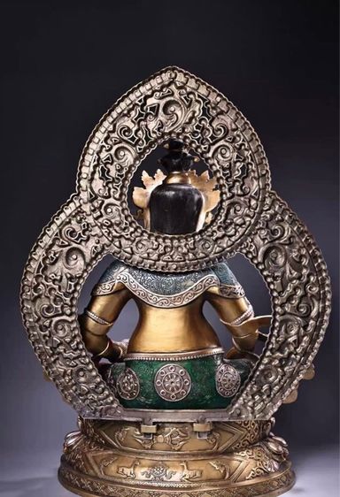 🕉️พระพุทธรูปจัมบาลาสีเหลือง 🕉️ รูปที่ 5