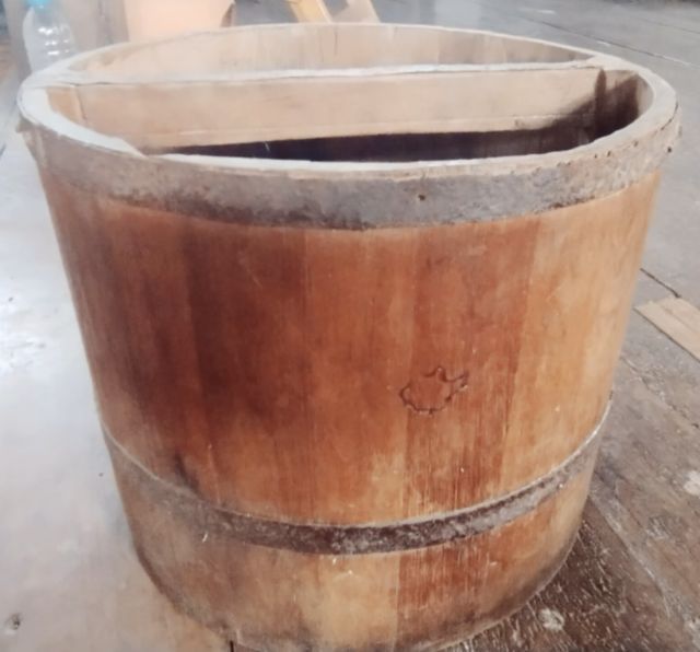 ถังตวงข้าวโบราณ 20 ลิตร สมัย ร.5 รูปที่ 4
