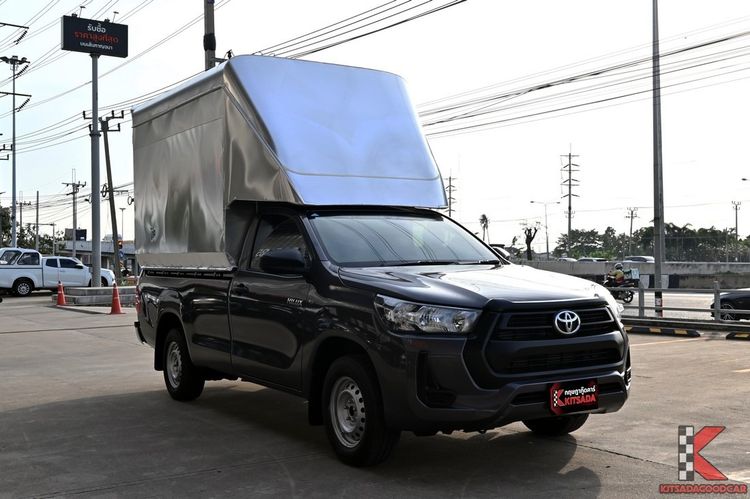 Toyota Hilux Revo 2020 2.4 Entry Pickup ดีเซล ไม่ติดแก๊ส เกียร์ธรรมดา เทา