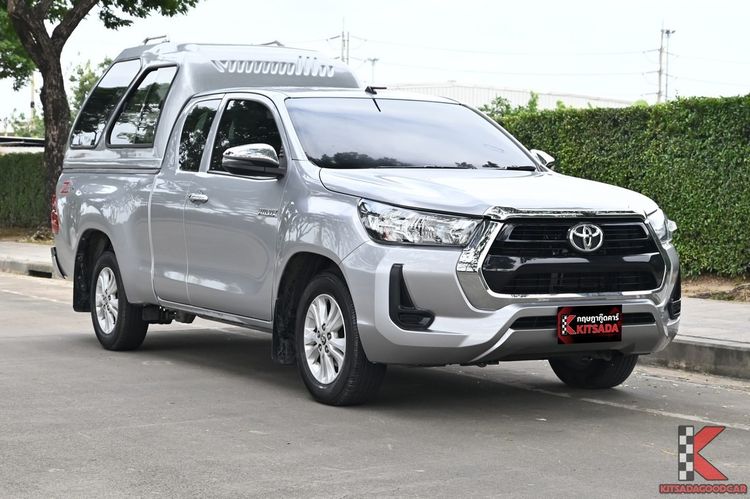 Toyota Hilux Revo 2021 2.4 Z Edition Mid Pickup ดีเซล ไม่ติดแก๊ส เกียร์อัตโนมัติ บรอนซ์เงิน