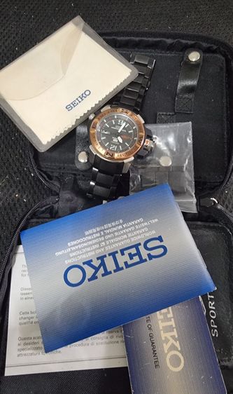 นสฬิกา Seiko5 Map Pinkgold รูปที่ 3