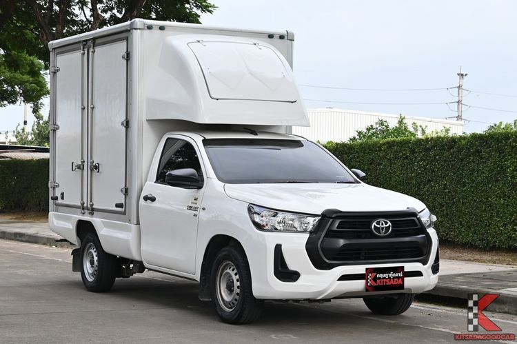 Toyota Hilux Revo 2020 2.8 ENTRY STANDARD CAB Pickup ดีเซล ไม่ติดแก๊ส เกียร์ธรรมดา ขาว