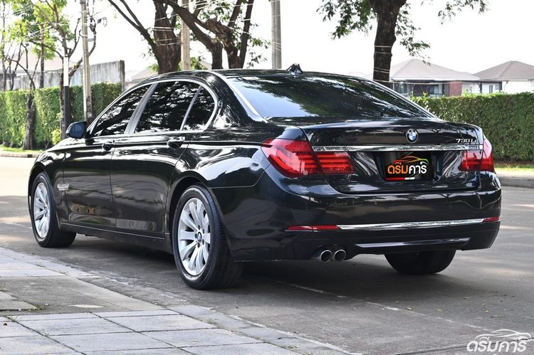 BMW Series 7 2015 730Ld Sedan ดีเซล ไม่ติดแก๊ส เกียร์อัตโนมัติ ดำ รูปที่ 3