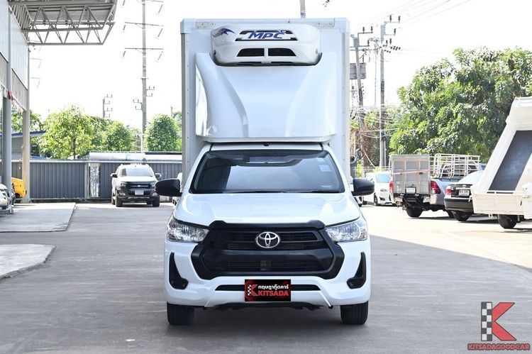Toyota Hilux Revo 2020 2.4 Entry Pickup ดีเซล ไม่ติดแก๊ส เกียร์ธรรมดา ขาว รูปที่ 2