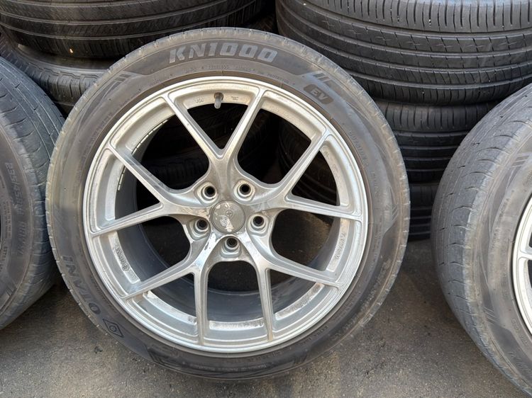 ล้อแฟชั่นขอบ18“8.5”อ๊อฟ35พร้อมยางปี24 รูปที่ 4