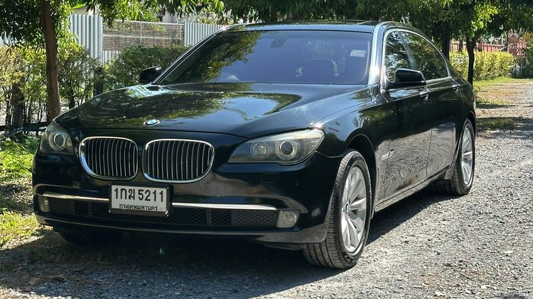 BMW Series 7 2011 730Ld Sedan ดีเซล ไม่ติดแก๊ส เกียร์อัตโนมัติ ดำ รูปที่ 2