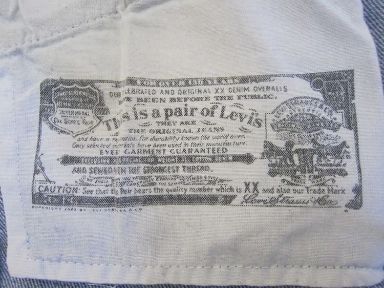 ขาย Levi's 501 W 33 L34 ของใหม่ใช้เองมือเดียว (ของแท้ๆ) สภาพเดิมๆ รูปที่ 13