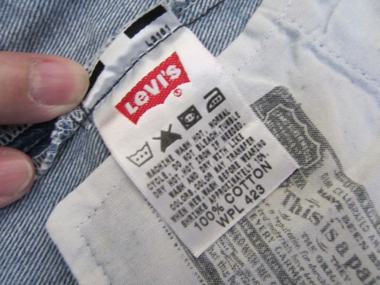 ขาย Levi's 501 W 33 L34 ของใหม่ใช้เองมือเดียว (ของแท้ๆ) สภาพเดิมๆ รูปที่ 16