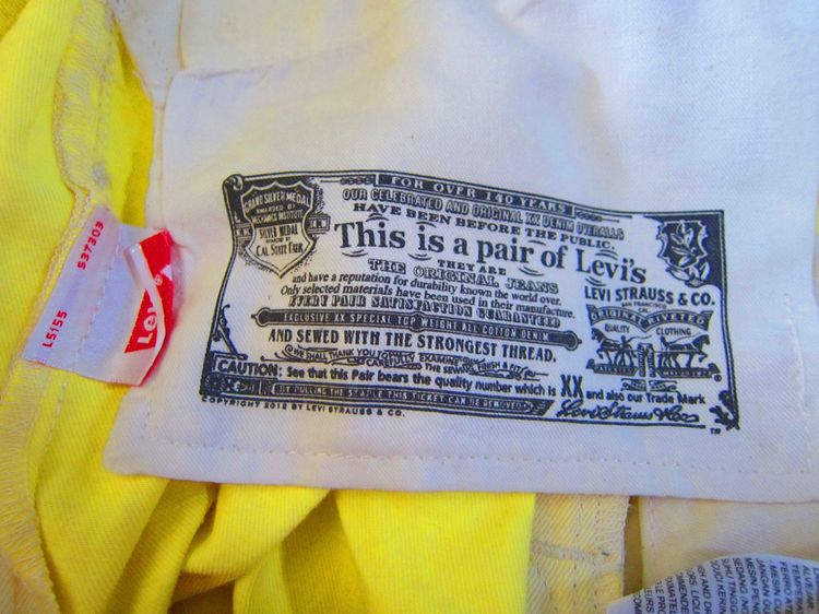 ขาย Levi's 501 W 42 L30  (ของแท้ๆ) Made in EGYPT ชายหรือหญิง ใส่ได้ รูปที่ 8